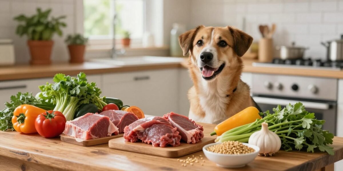 Alimentação natural para cachorro