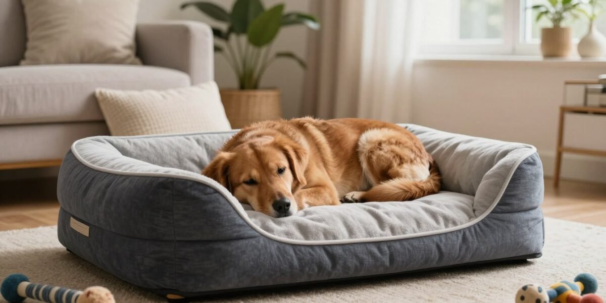 Cama ortopédica para cachorro