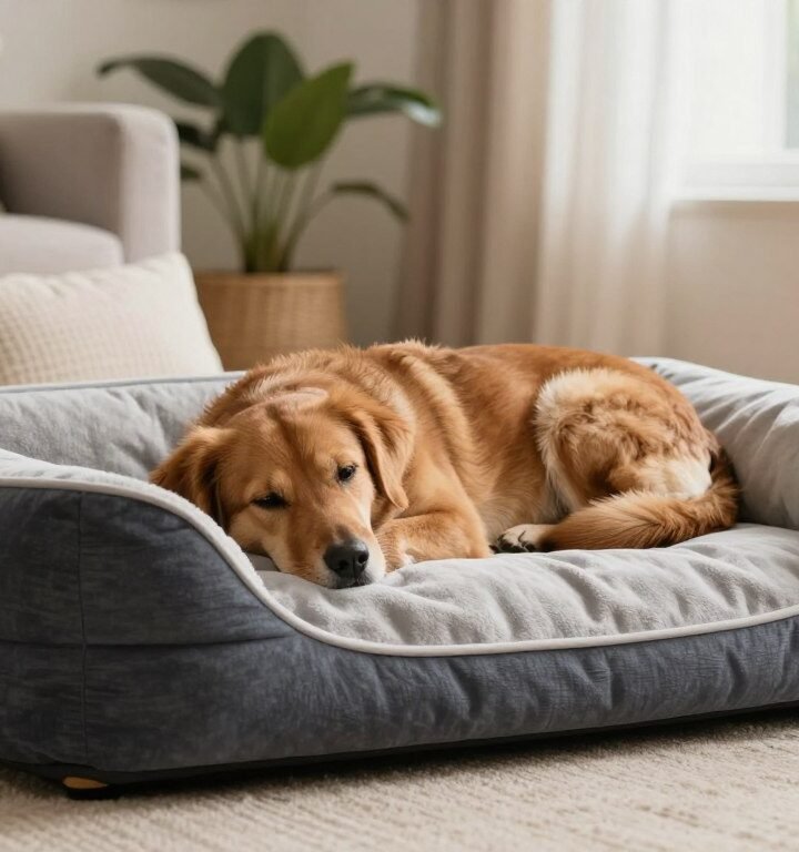 Cama ortopédica para cachorro