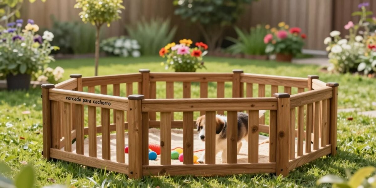 Cercado para cachorro