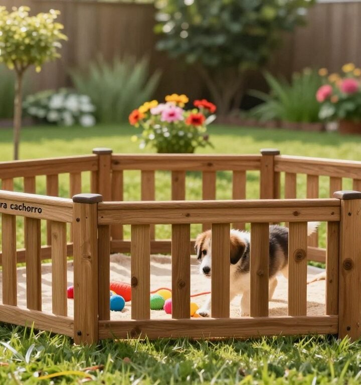 Cercado para cachorro