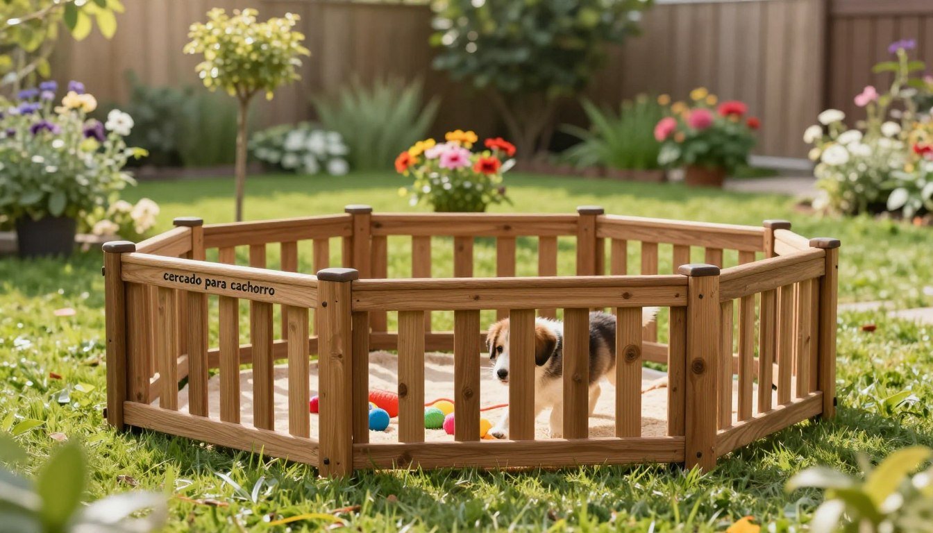 Cercado para cachorro