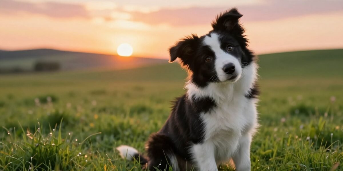 Filhote de Border Collie