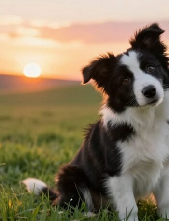 Filhote de Border Collie