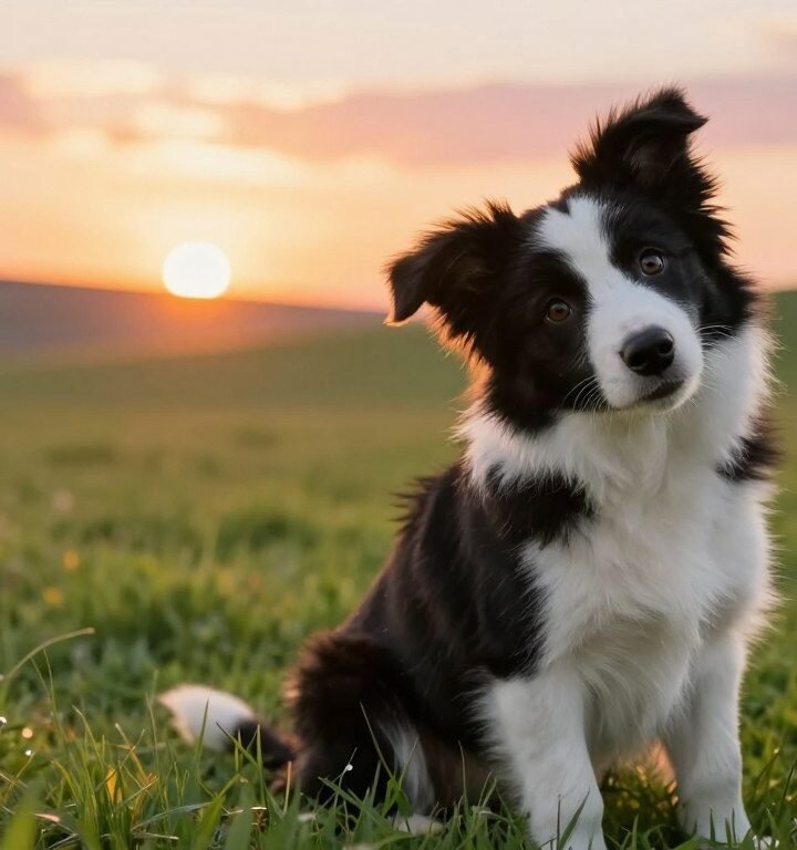 Filhote de Border Collie
