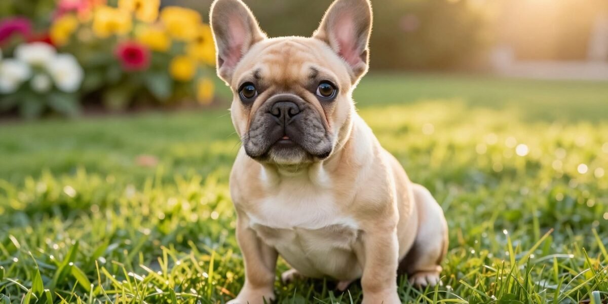 Filhote de Bulldog Francês