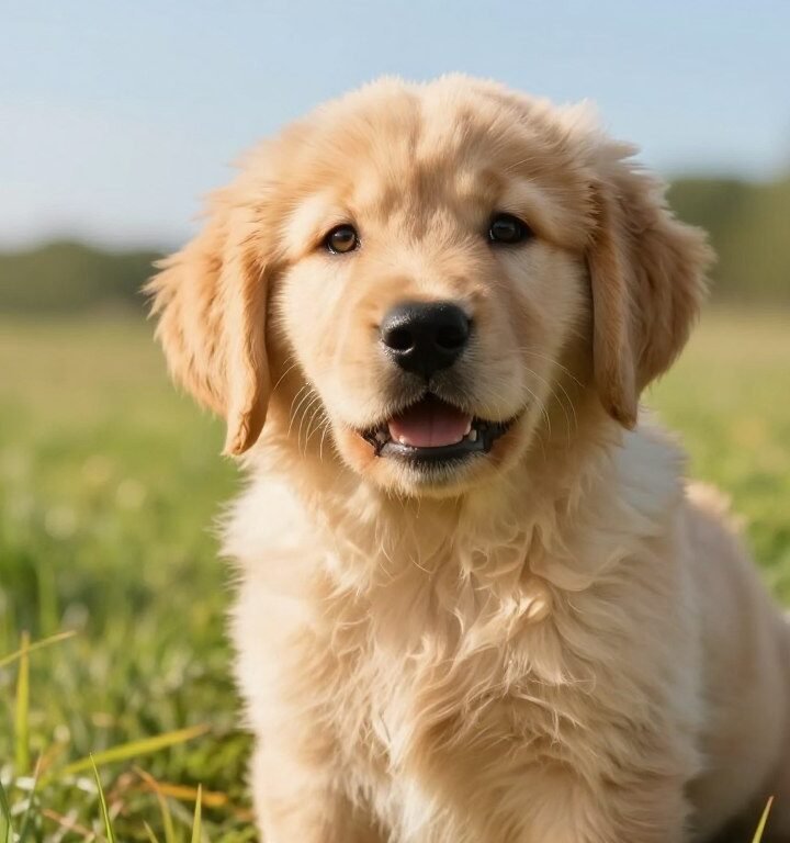 Filhote de Golden Retriever