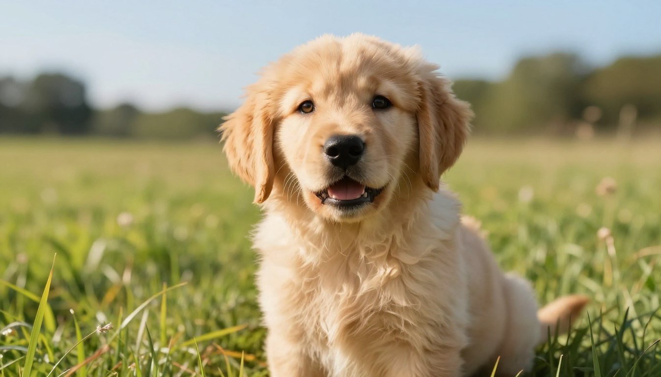 Filhote de Golden Retriever