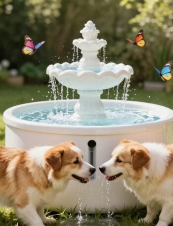 Fonte de água para cachorro