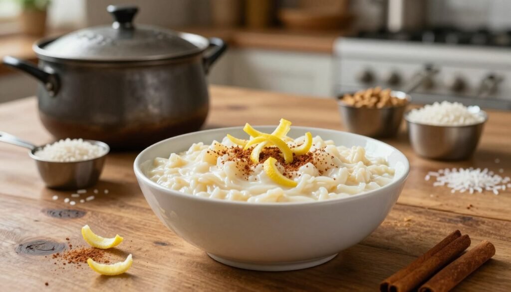 Arroz doce cremoso