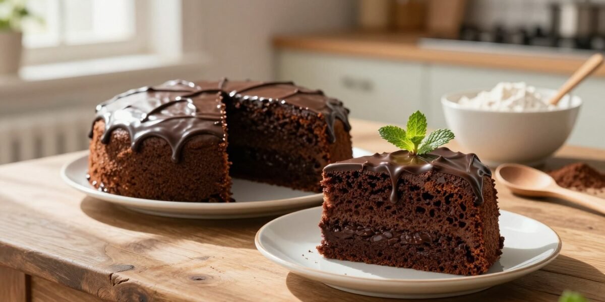 Bolo de chocolate fofinho