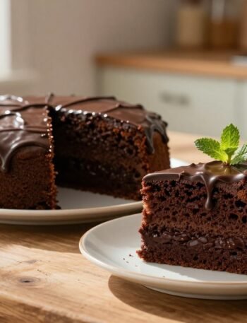 Bolo de chocolate fofinho