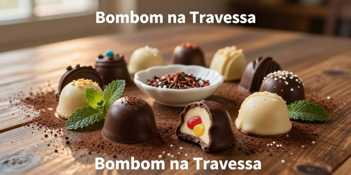 Bombom na travessa