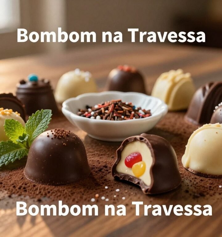 Bombom na travessa