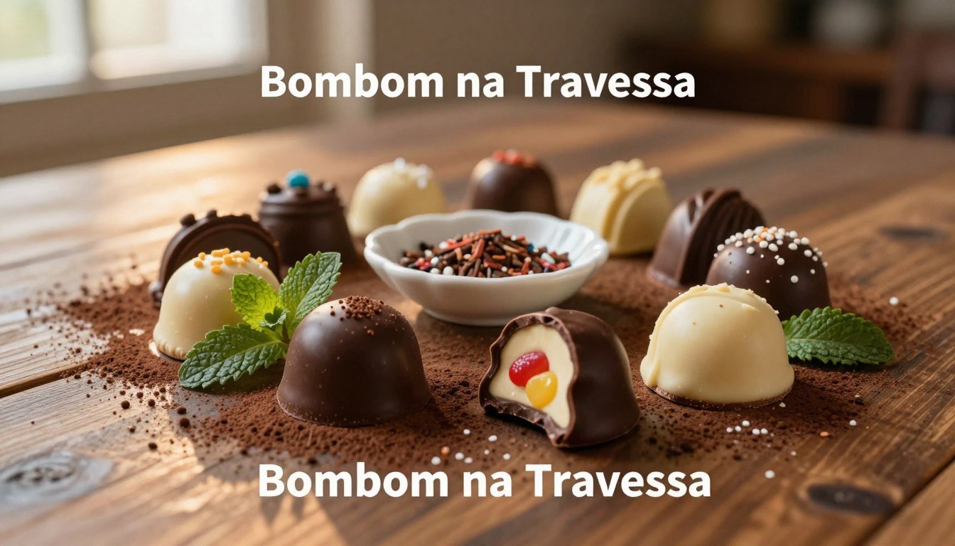 Bombom na travessa