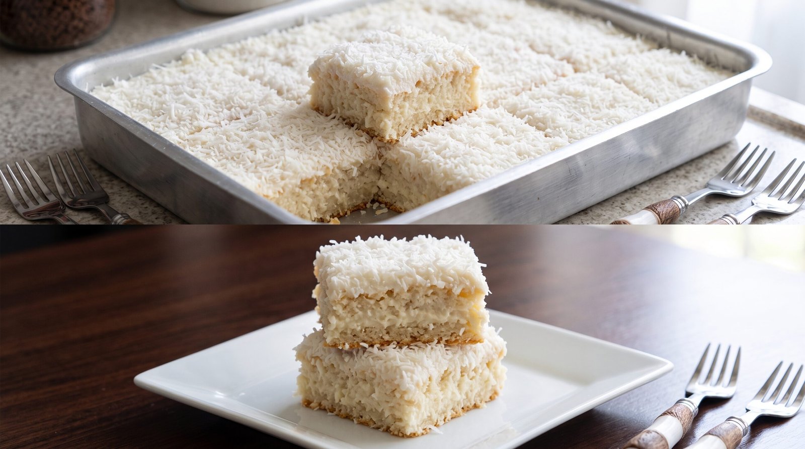 Bolo Gelado de Coco