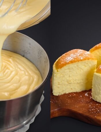 Bolo que já sai Recheado com Creme