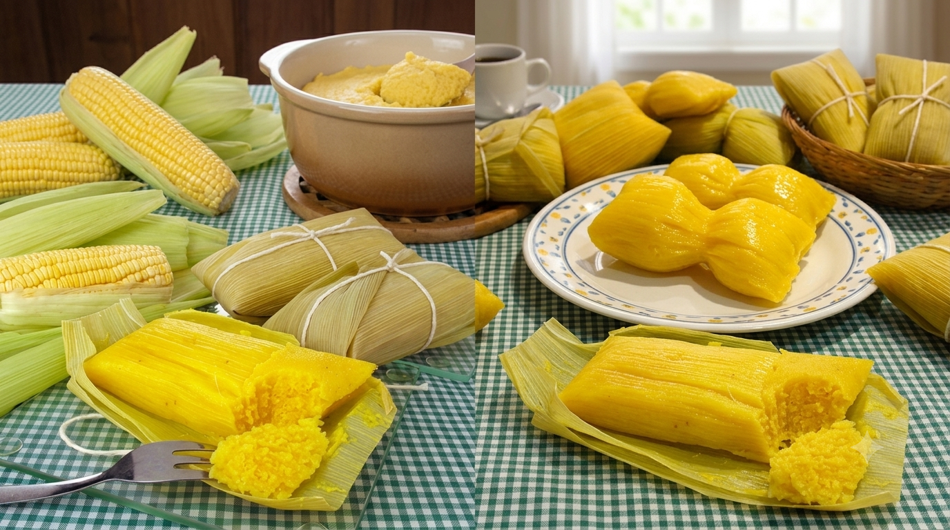 Pamonha Doce Tradicional