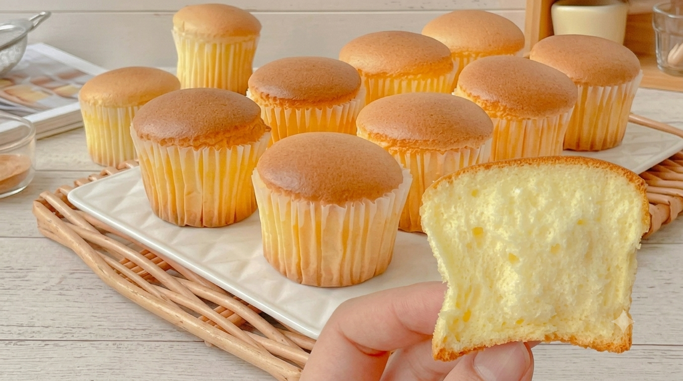 Bolinho de Algodão Japonês