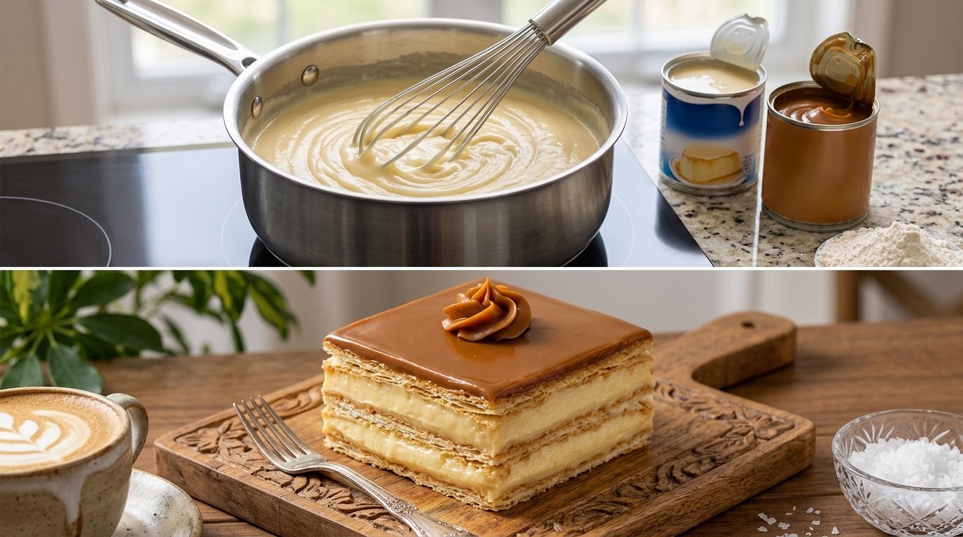 Mil-folhas de Doce de Leite