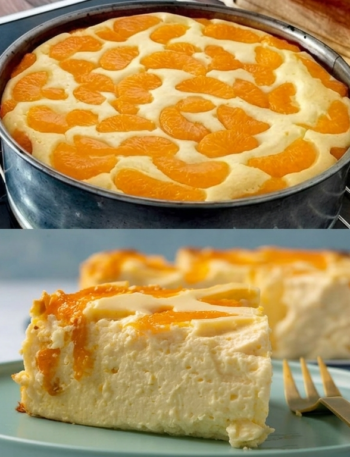 Torta de Tangerina com Iogurte