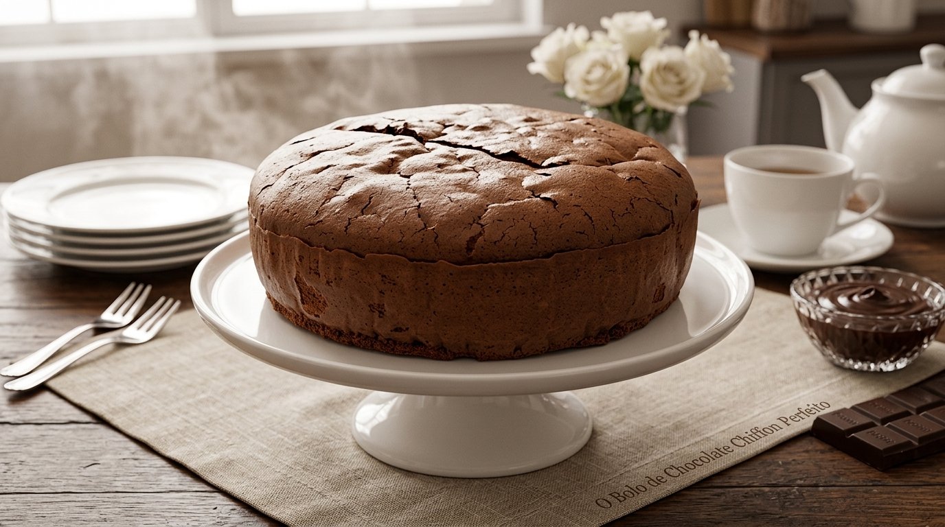Bolo Mousse de Chocolate