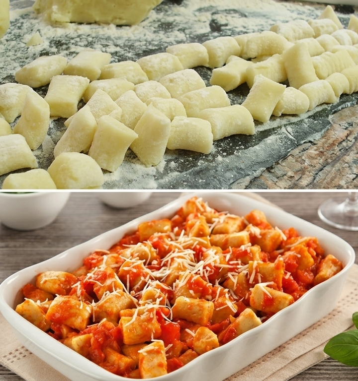 Nhoque de Batata ao Molho ao Sugo