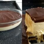Sobremesa Moça Gelada com Cobertura de Ganache de Chocolate