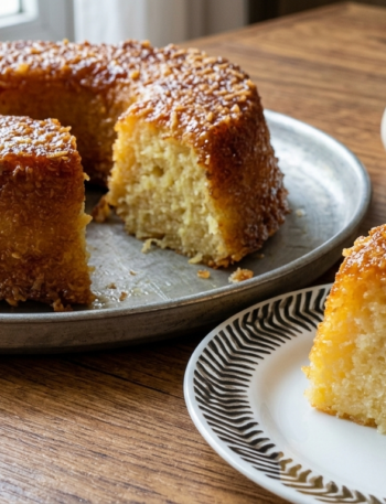 Bolo de Aipim com Coco Cremosão