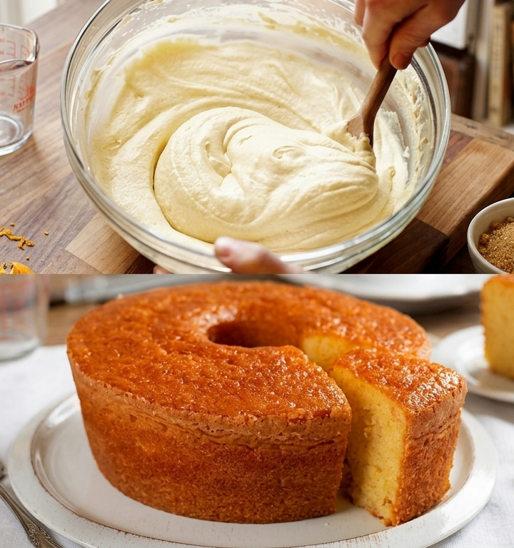 Bolo de Laranja Fofinho