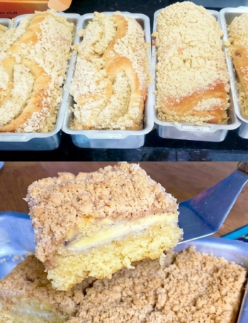 Cuca de Banana Fofinha