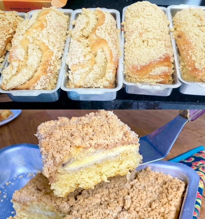 Cuca de Banana Fofinha