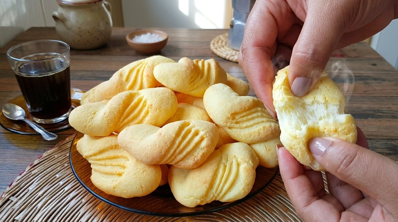 Biscoitinho Assado de Polvilho e Queijo