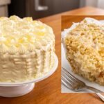 Bolo de Abacaxi com Coco