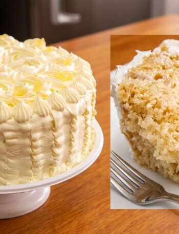 Bolo de Abacaxi com Coco