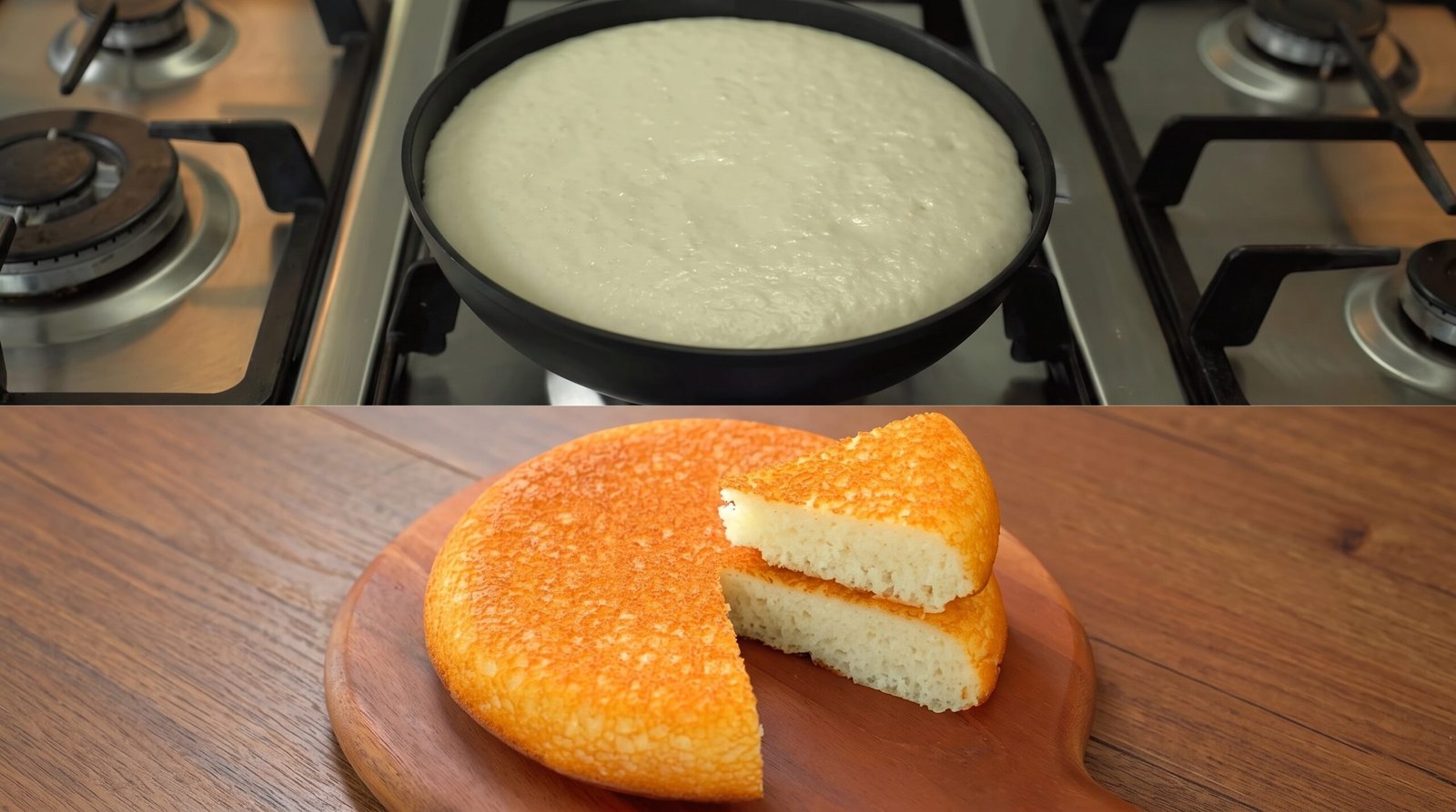 Bolo de Frigideira Rápido