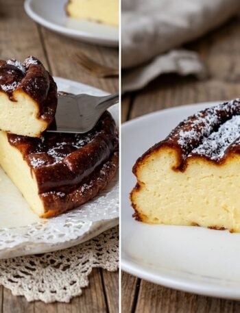 Cheesecake Queimado Basco