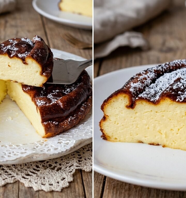 Cheesecake Queimado Basco