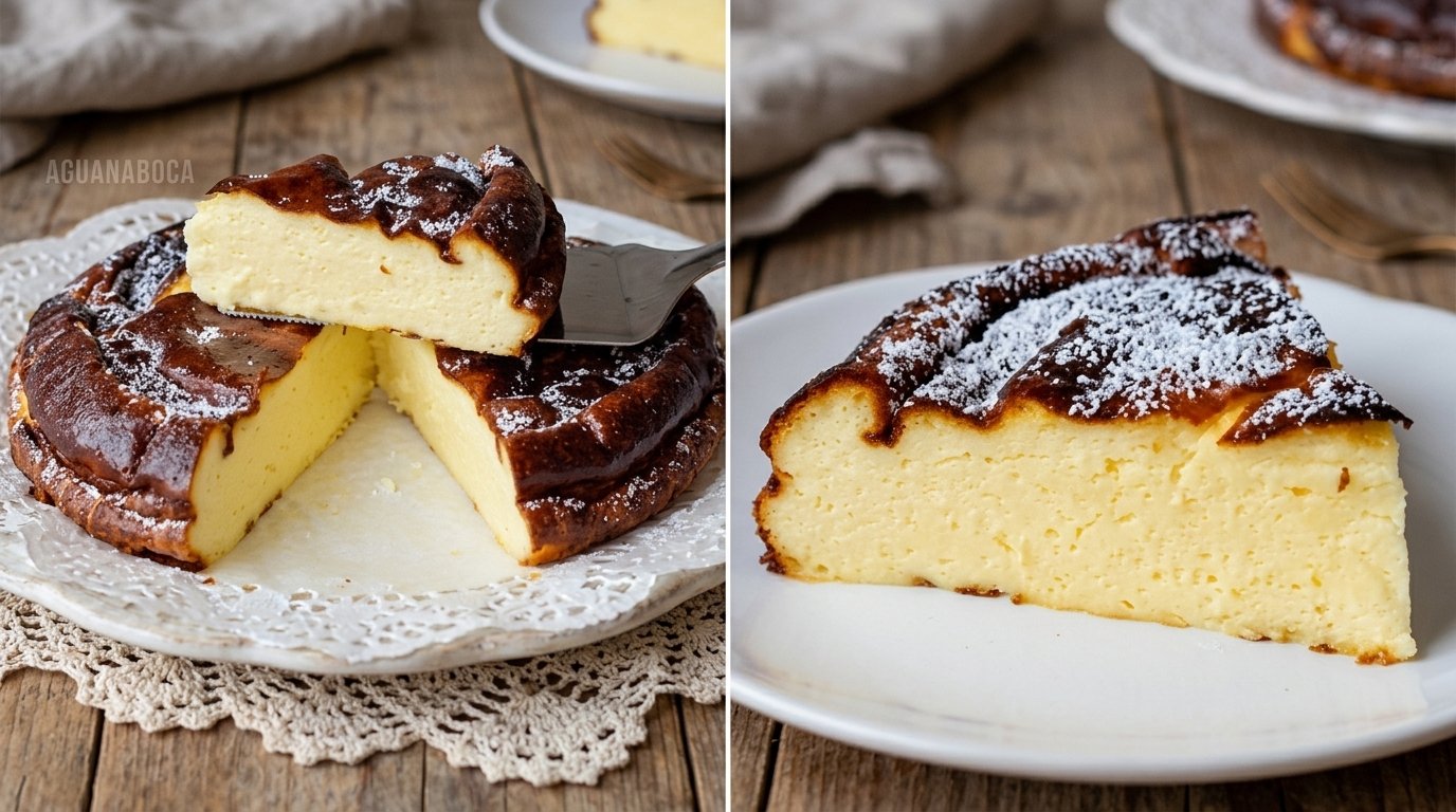 Cheesecake Queimado Basco
