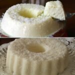 Manjar Branco de Coco com Coco Ralado