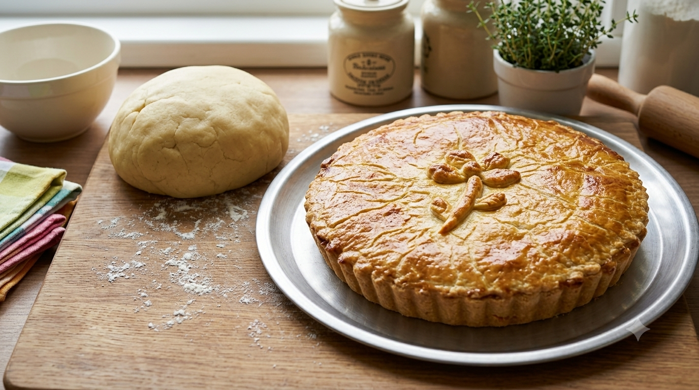 Massa Podre para Torta Salgada