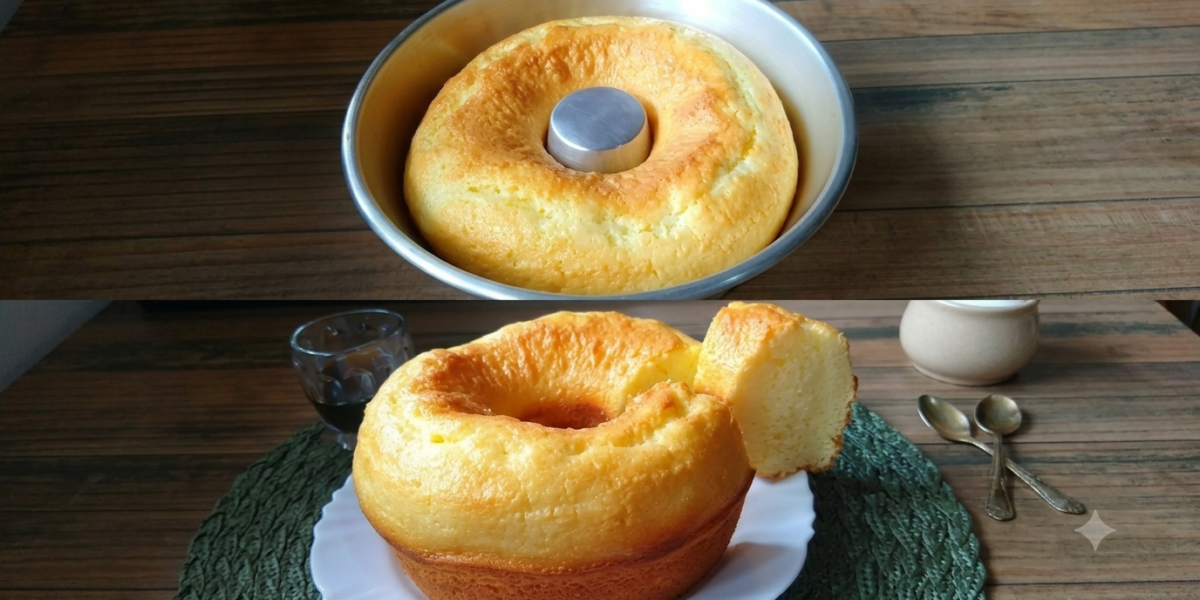 Bolo de Fubá Simples