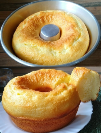 Bolo de Fubá Simples