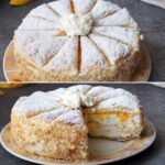 Torta de Massa Folhada com Chantilly
