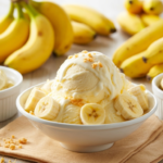 Sorvete de Banana Caseiro