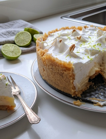 Torta de Limão com Merengue