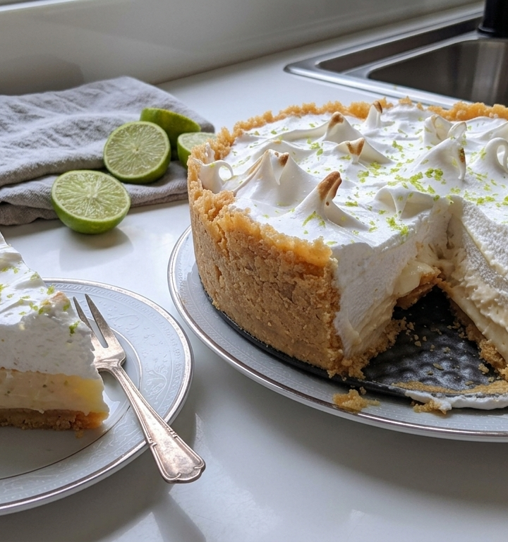Torta de Limão com Merengue
