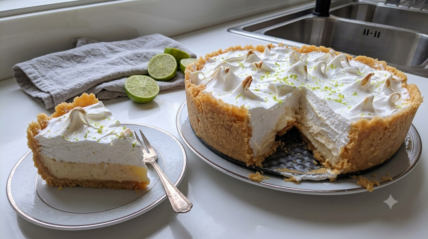 Torta de Limão com Merengue