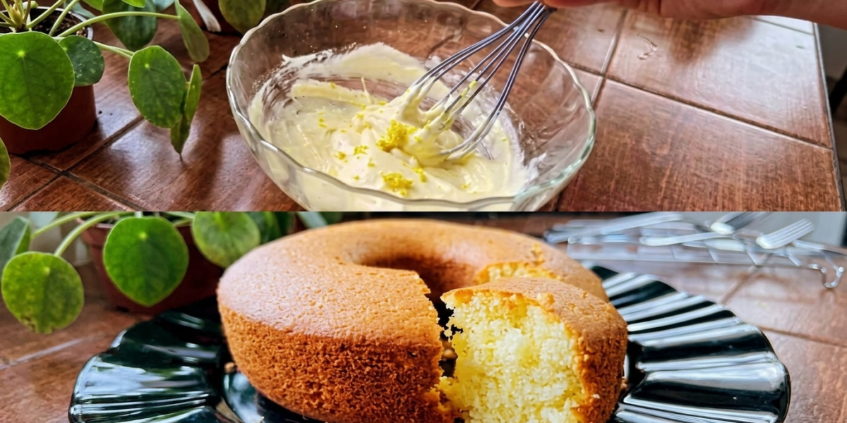 Bolo de Limão Fofinho