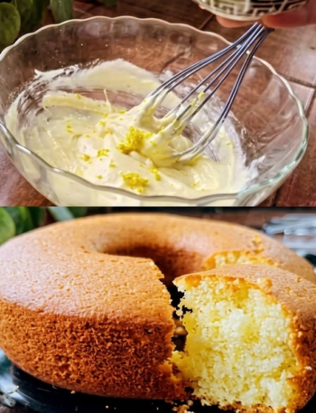 Bolo de Limão Fofinho